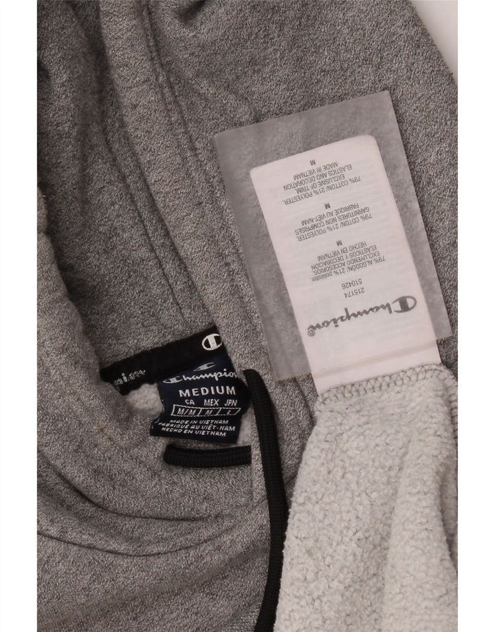 Champion Herre grafisk hættetrøje Jumper Medium Grey Flecked Bomuld