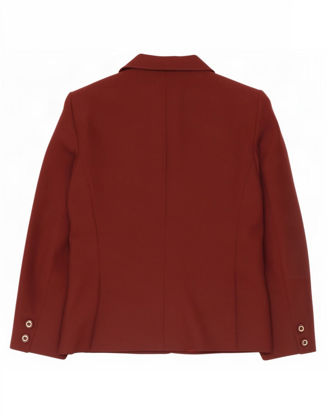 El Encore Dame 3-knaps blazerjakke UK 14 Medium Burgundy Polyester