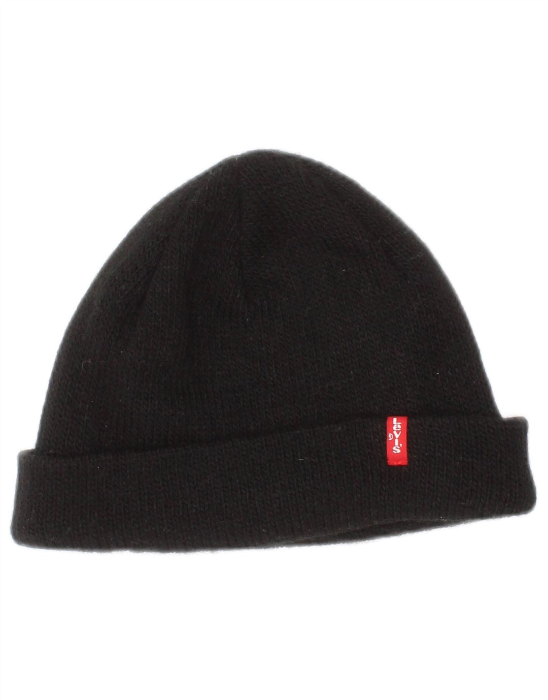 Levi's Beanie Hat One Size sort akryl til mænd