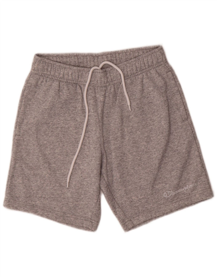 Champion Herre sportsshorts Små grå flækkede bomuld