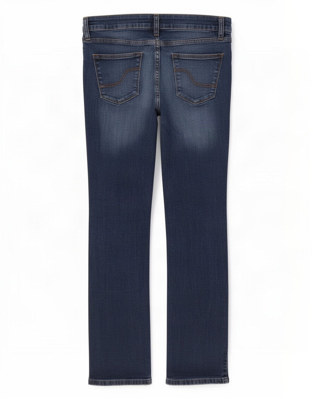 Fat Face Dame Slim Jeans UK 12 Medium W32 L28 Navy Blue Bomuld