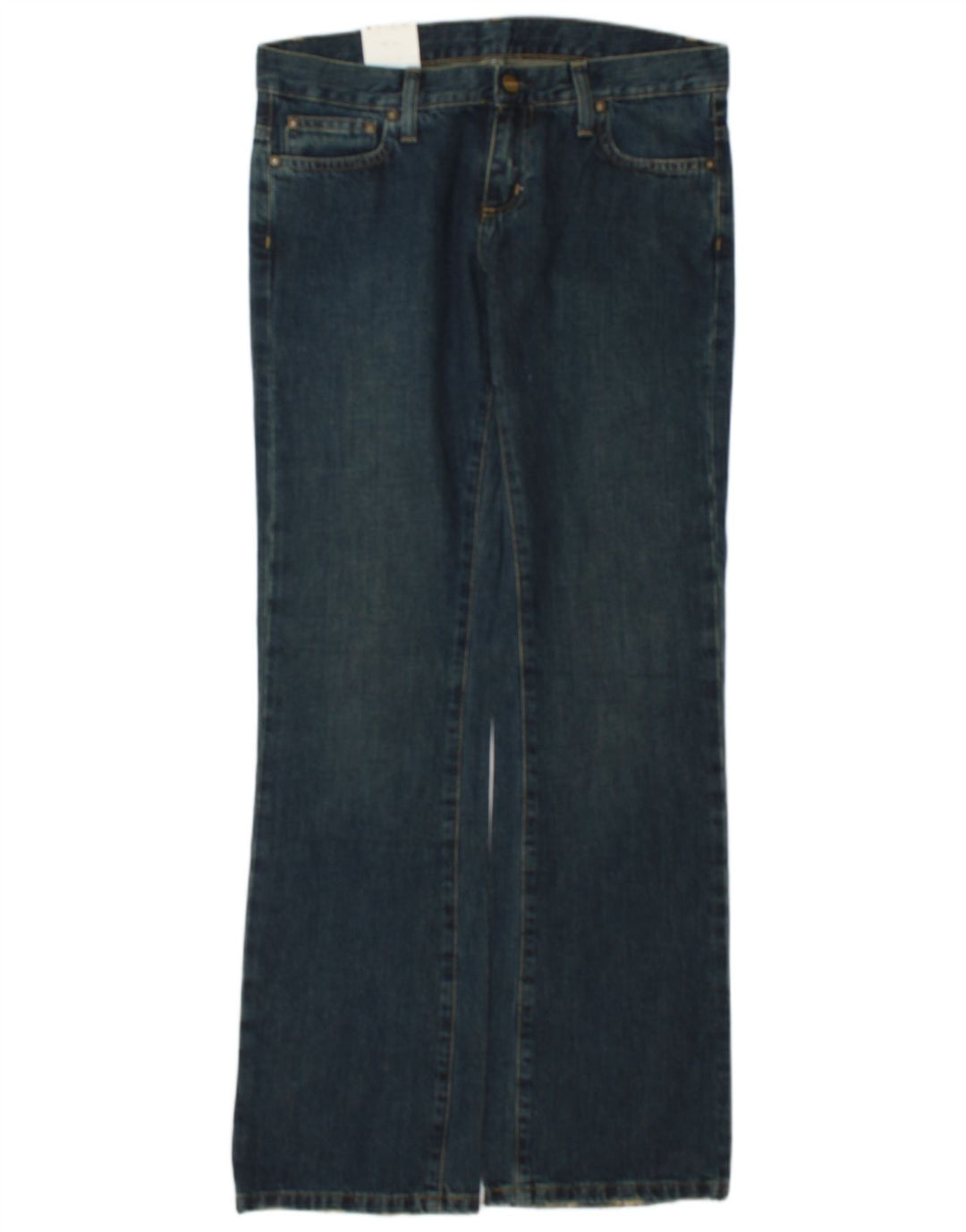 Carhartt Dame Bootcut Jeans W27 L32 Blå Bomuld