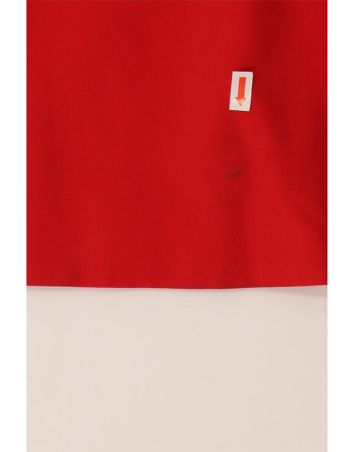 MARTINELLI Womens Overcoat IT 44 Medium Red