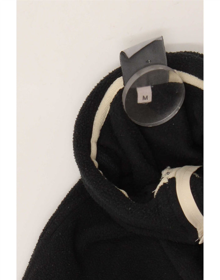 K-Way Herre Fleece Jumper med lynlåshals mellem sort stribet