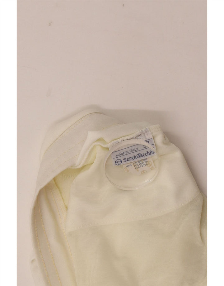 Sergio Tacchini Herre Sportshorts IT 50 XL Hvid Polyester