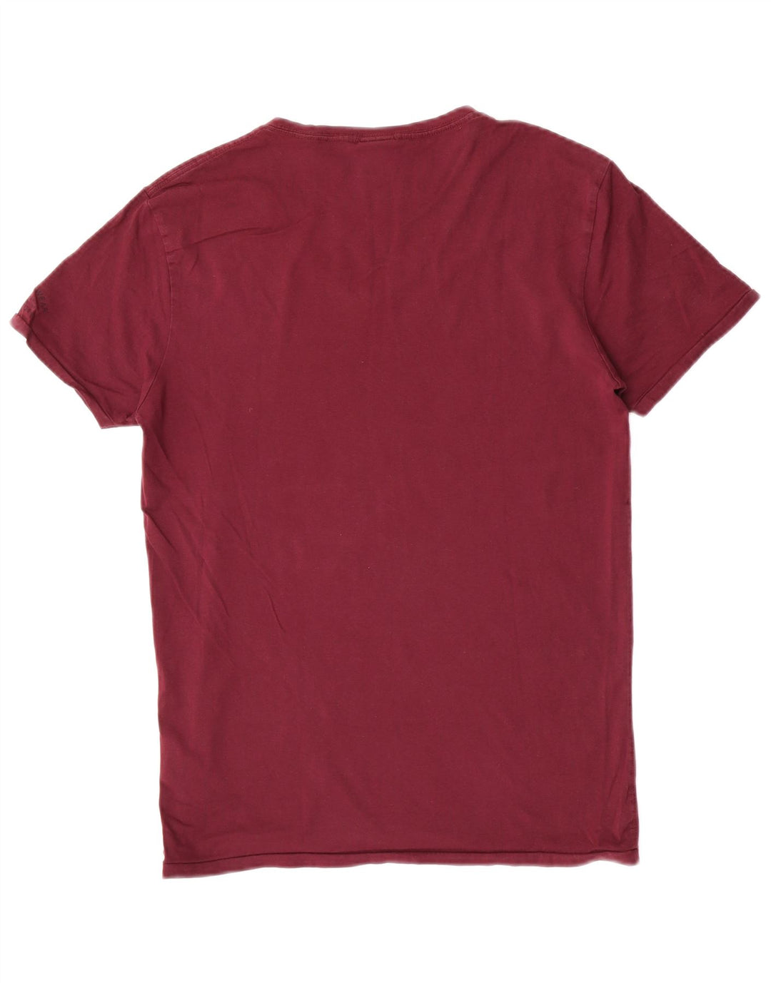 Scotch & Soda Herre T-shirt Top Medium rødbrun bomuld