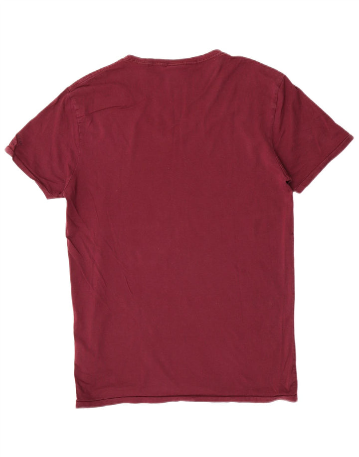Scotch & Soda Herre T-shirt Top Medium rødbrun bomuld