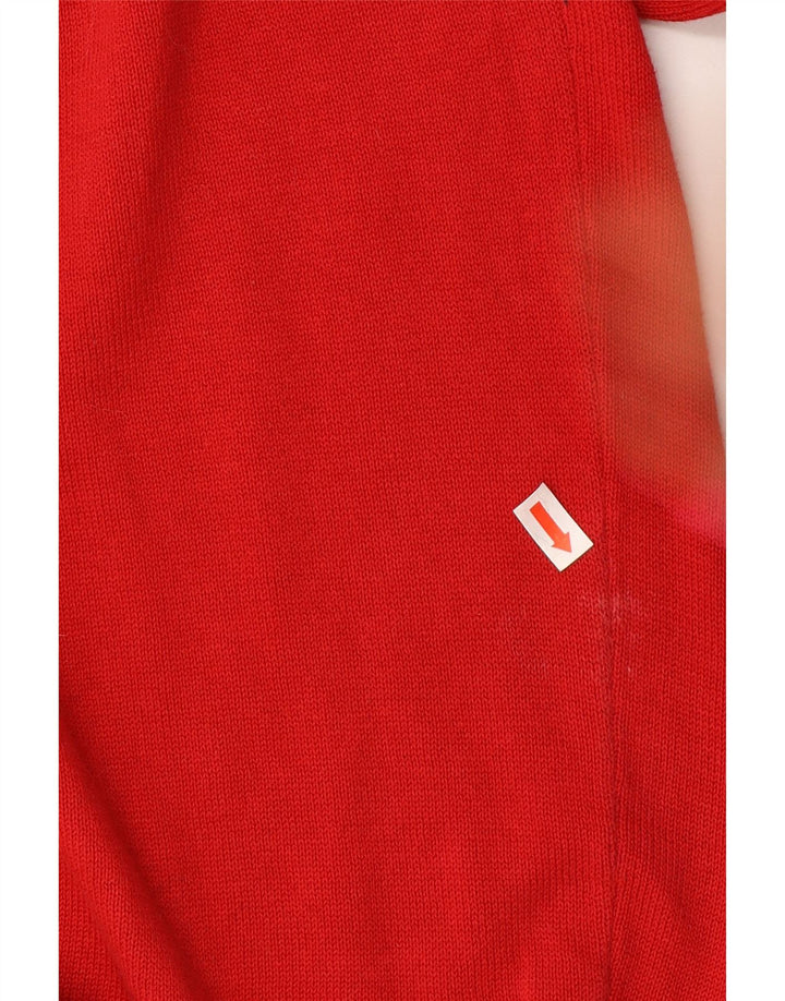 BARBOUR Mens Crew Neck Jumper Sweater XL Red Cotton Vintage Barbour and Second-Hand Barbour from Messina Hembry 