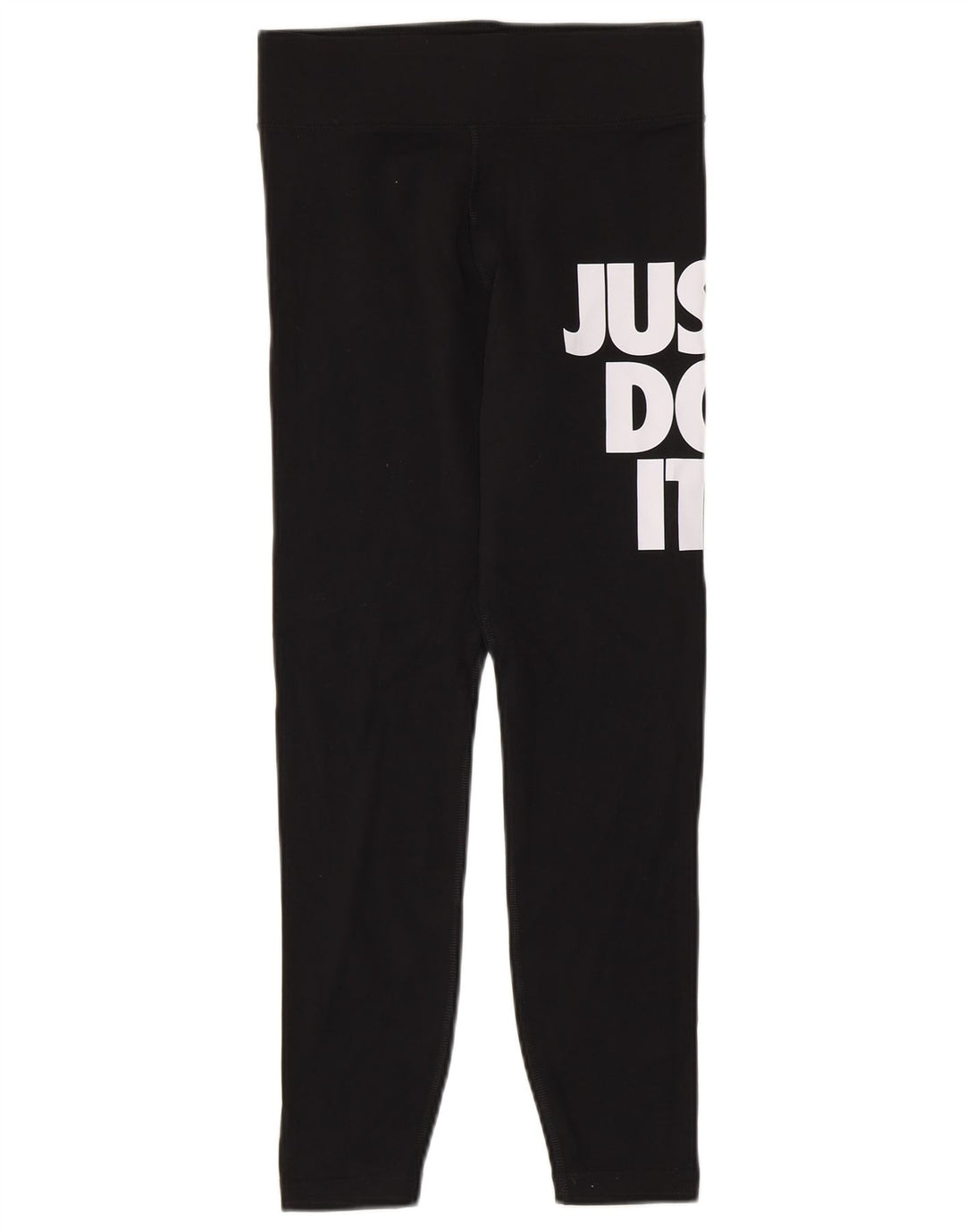 Nike Dame Grafiske Leggings UK 8 Small Black Bomuld