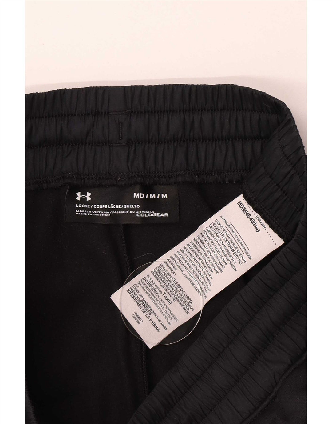 Under Armour Herre Cold Gear Grafisk træningsdragt Bukser Medium Sort