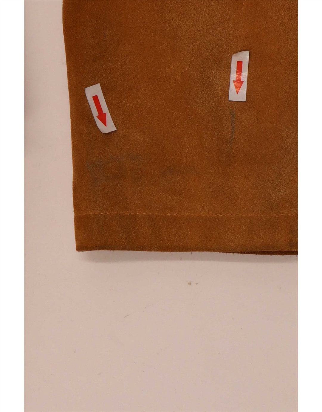 Vintage ruskindsfrakke til kvinder IT 42 Medium Beige Læder