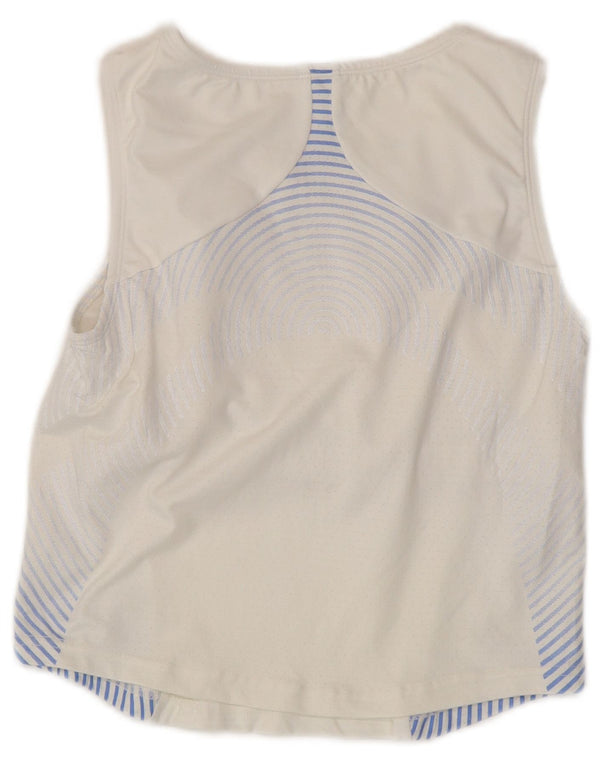 FILA Damevest Top IT 44 Medium Hvid Stribet Polyamid