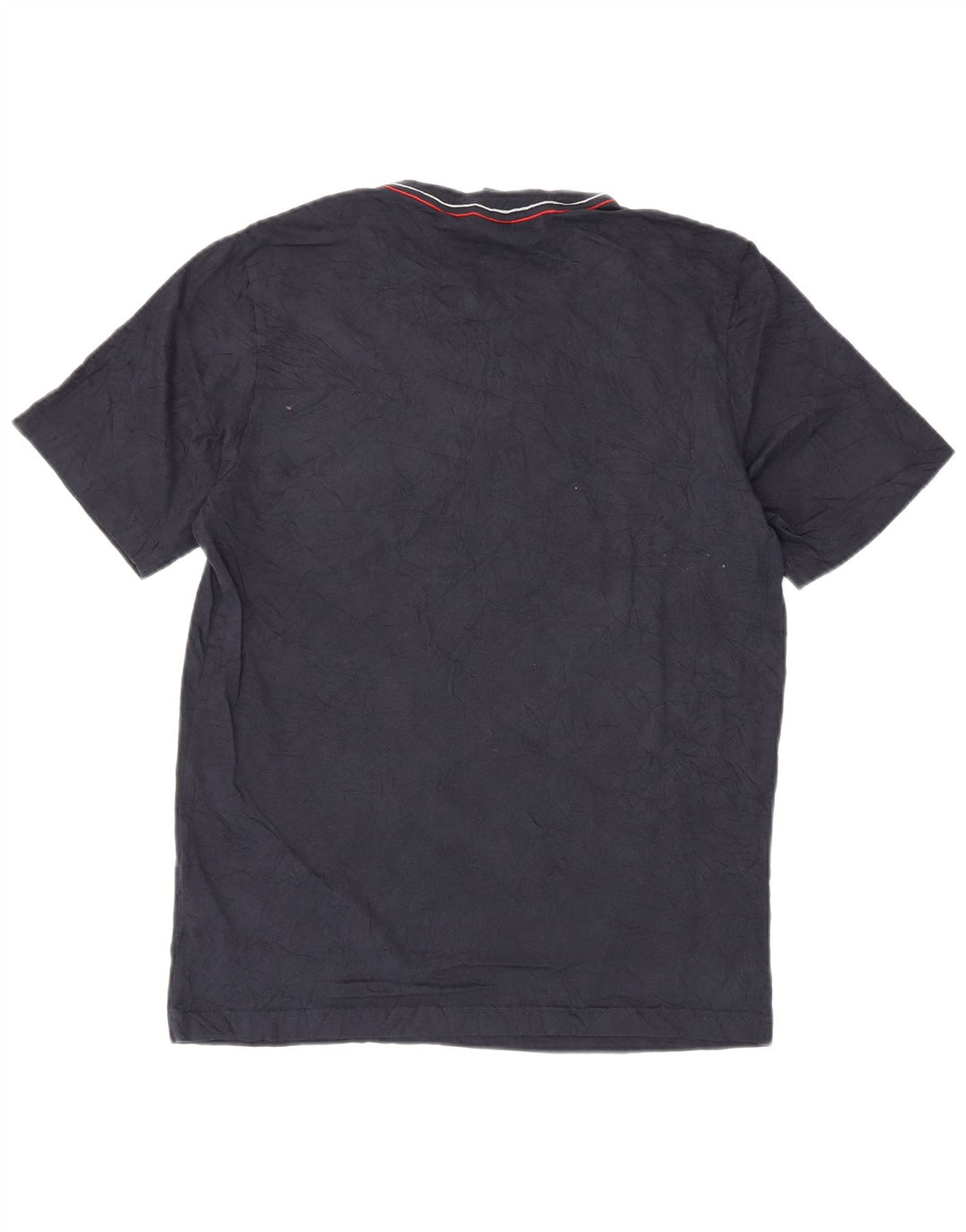 Adidas Herre grafisk T-shirt Top Medium Marineblå Bomuld