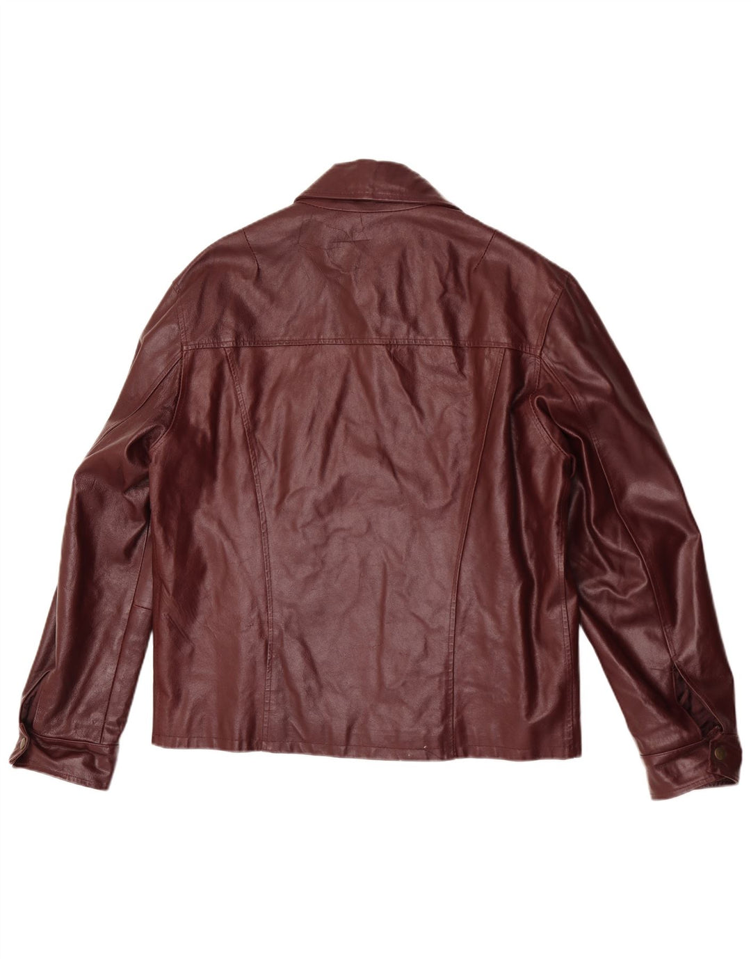 Vintage herre læderjakke UK 40 Large Burgundy