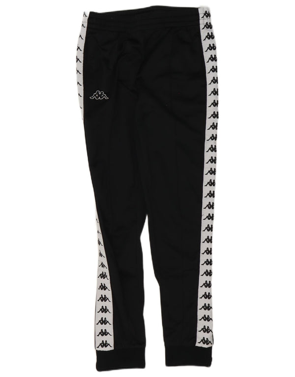 Kappa Herre grafisk træningsdragt Bukser Joggers Small Black Colourblock