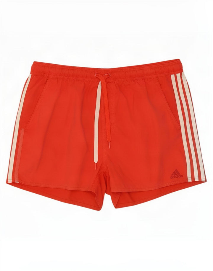 Adidas Sportsshorts til mænd store røde nylon