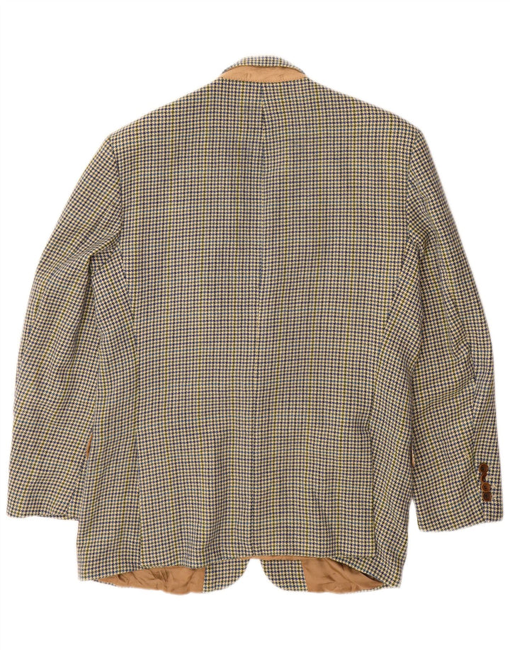 Hugo Boss Herre 2-knaps blazerjakke EU 52 XL Flerfarvet Houndstooth