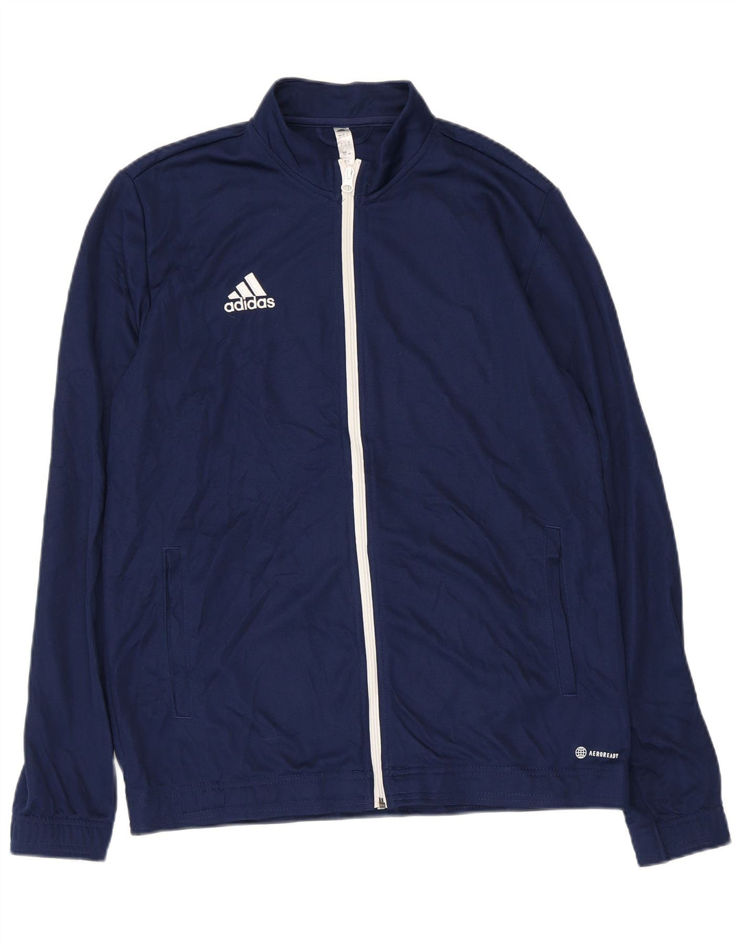 Adidas Herre Aeroready Træningsdragt Topjakke Stor Marineblå Polyester