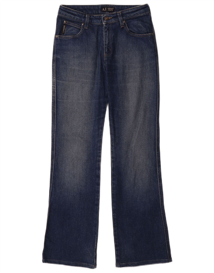 Armani Dame Bootcut Jeans W27 L29 Blå Bomuld