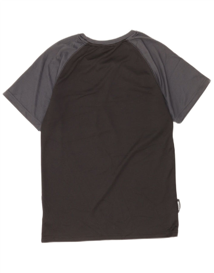 Mountain Warehouse Herre IsoCool T-Shirt Top Lille Sort Colourblock