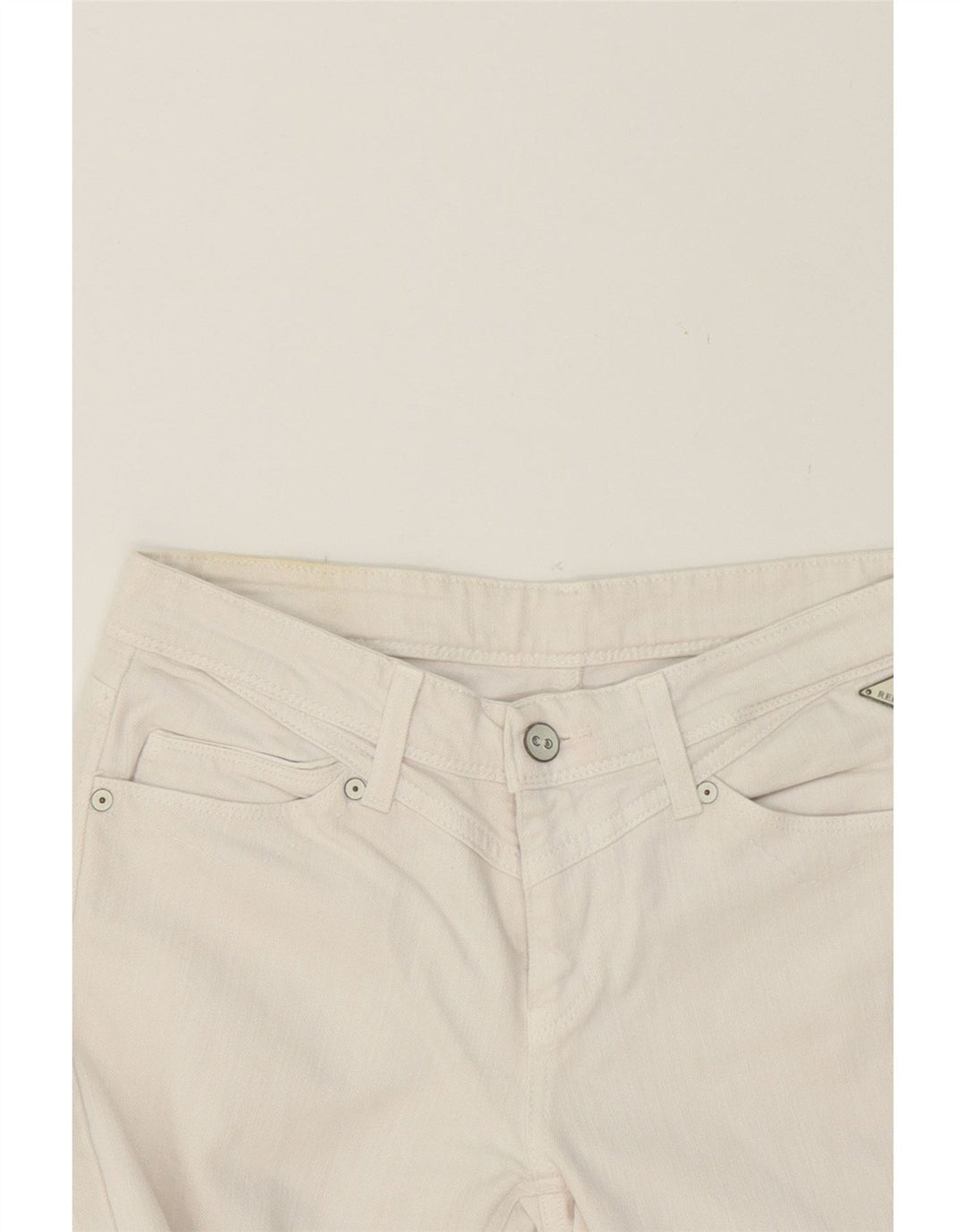 REPLAY Mens Slim Jeans W29 L28 White Cotton Vintage Replay and Second-Hand Replay from Messina Hembry 