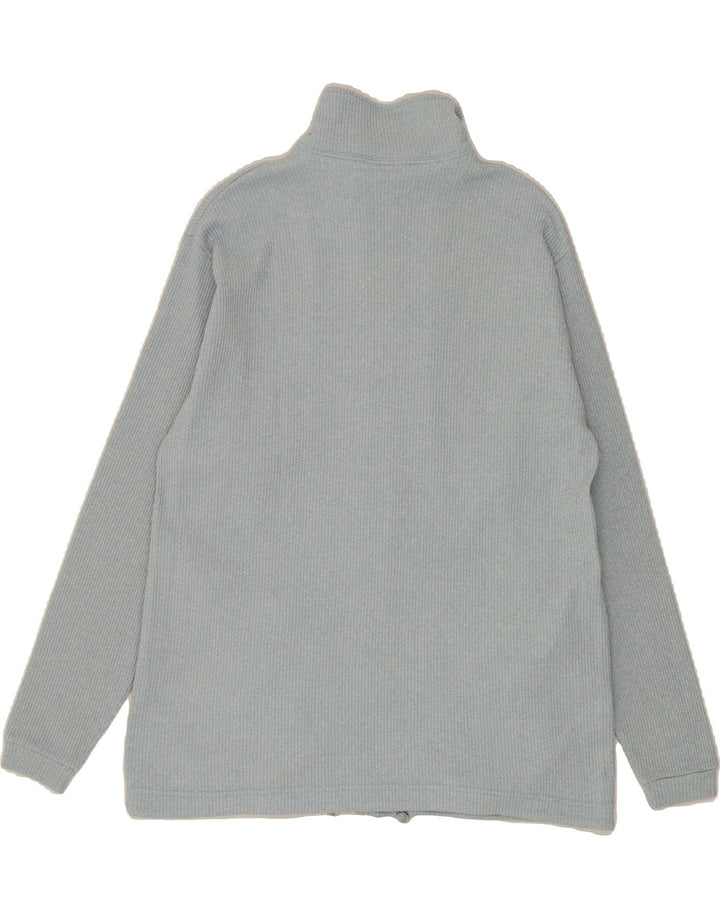 CHAMPION Womens Cardigan Sweater UK 16 Large Blue Cotton Vintage Champion and Second-Hand Champion from Messina Hembry 