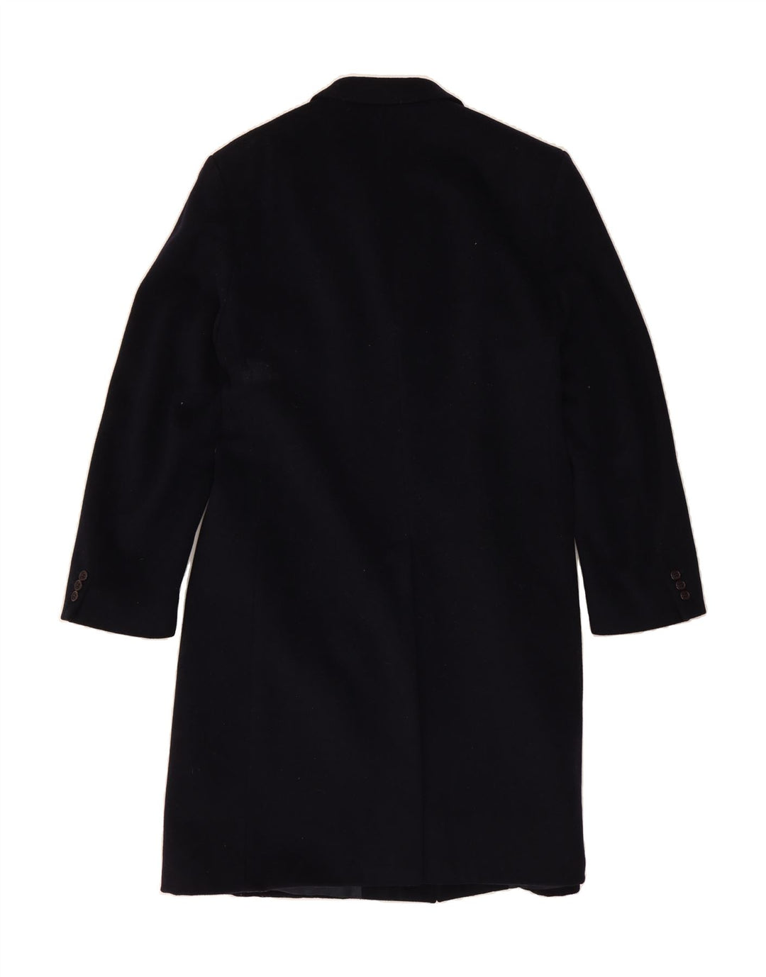 VINTAGE Mens Overcoat IT 44 XS Navy Blue Vintage Vintage and Second-Hand Vintage from Messina Hembry 