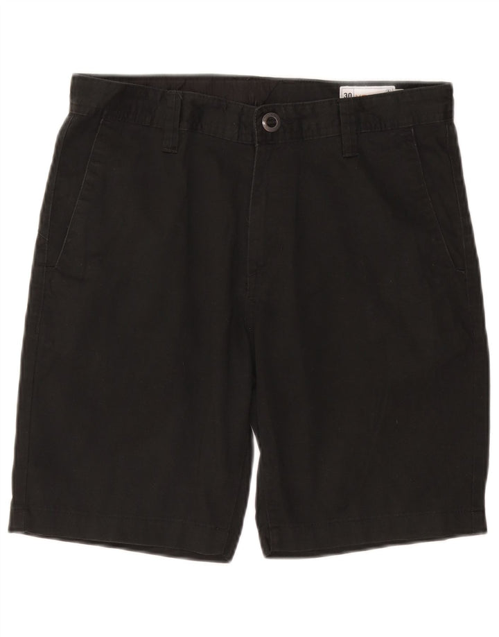 Volcom Herre Chino Shorts W30 Medium Marineblå Bomuld