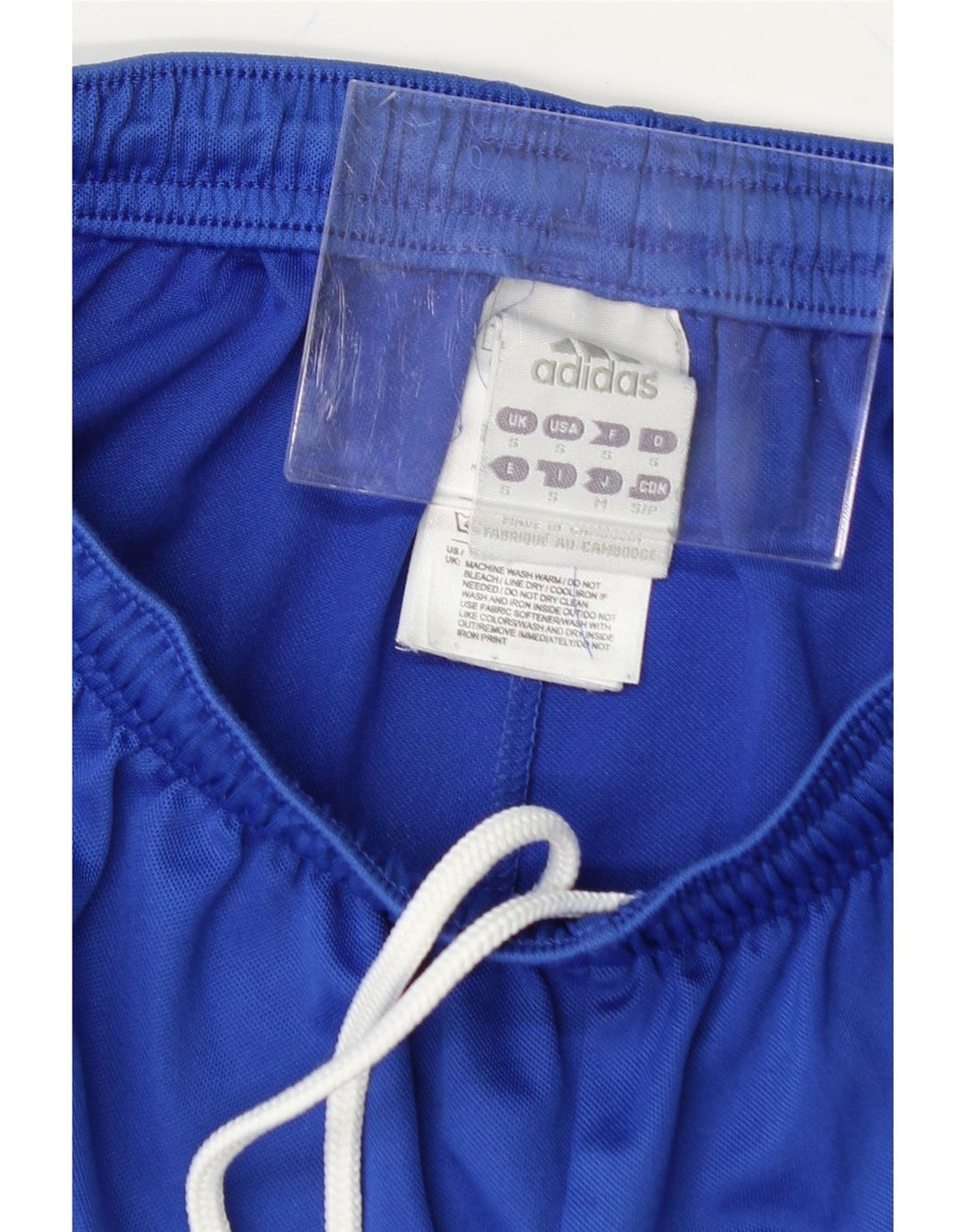 ADIDAS Boys Climalite Sport Shorts 9-10 Years Small  Blue Polyester Vintage Adidas and Second-Hand Adidas from Messina Hembry 