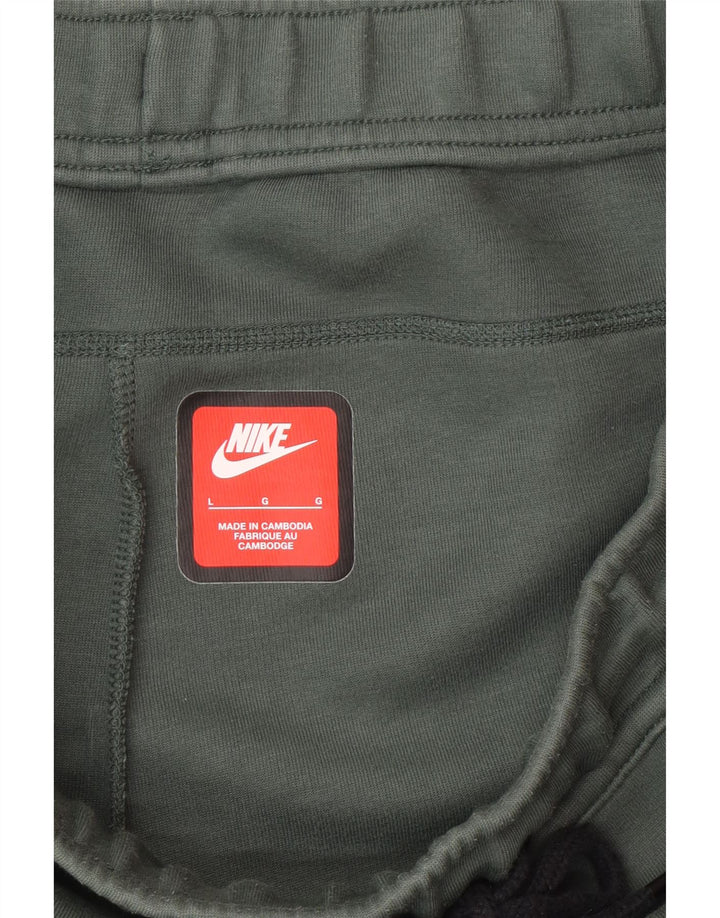 Nike sportsshorts til mænd, store grønne bomuld
