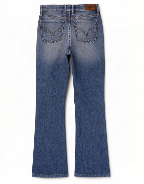 Levi's Dame 629 Bootcut Jeans W28 L30 Blå