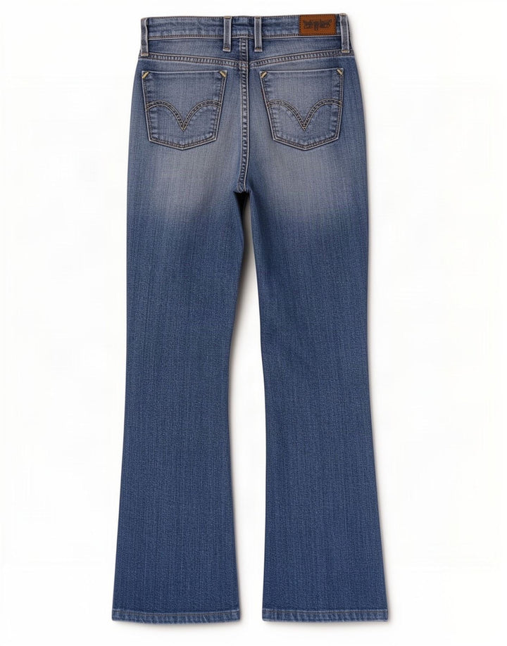 Levi's Dame 629 Bootcut Jeans W28 L30 Blå