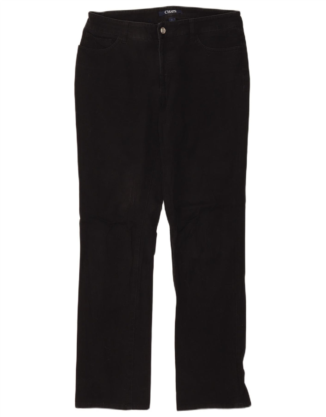 CHAPS Lige jeans til kvinder US 8 Medium W32 L31 Sort Bomuld