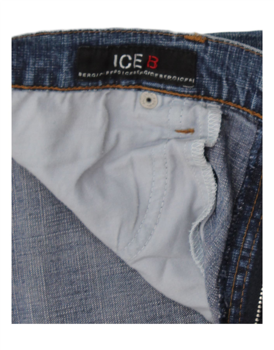 ICEBERG denimshorts til kvinder W30 Mellemblå bomuld