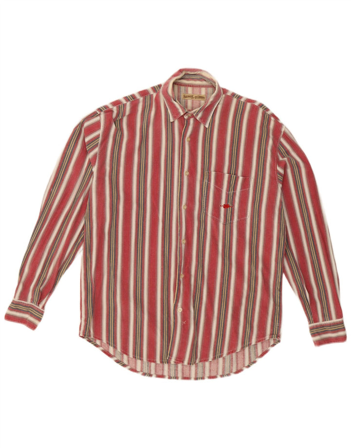 El Charro Herre Flanelskjorte Medium Flerfarvet Stribet Bomuld