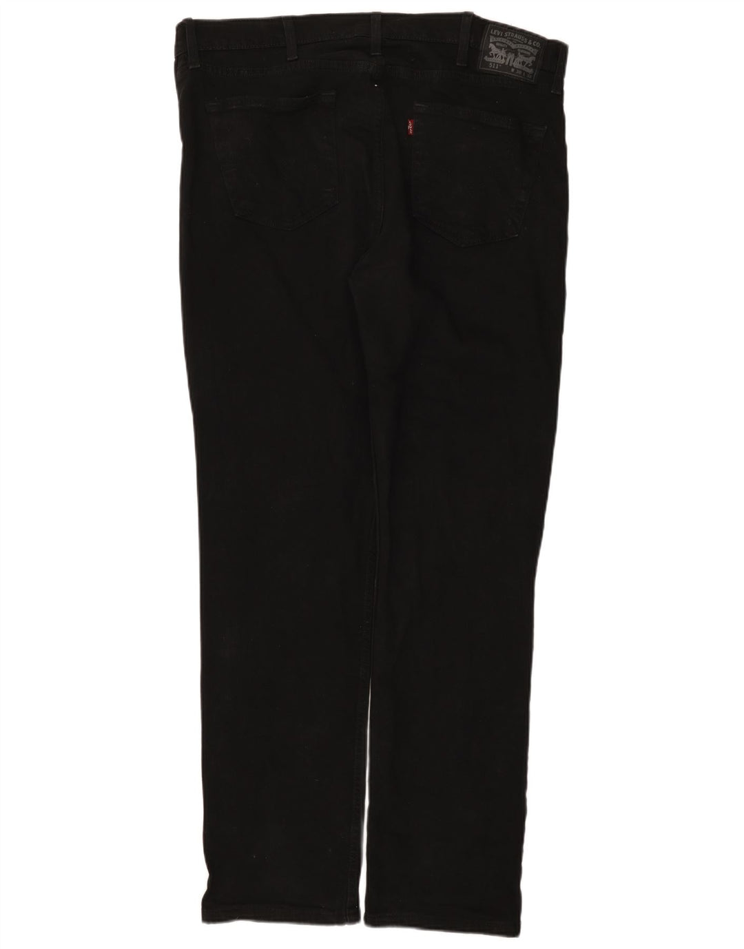 Levi's Herre 511 Slim Jeans W38 L32 Sort Bomuld