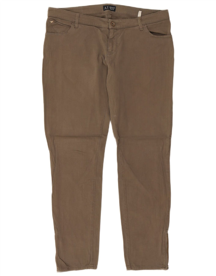 ARMANI Slim Casual Bukser til kvinder W31 L28 Beige