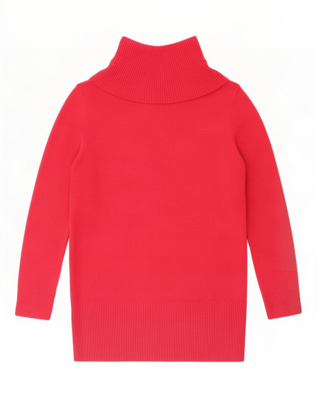 Marks & Spencer Dame Rullehals Sweater UK 14 Stor Pink Akryl