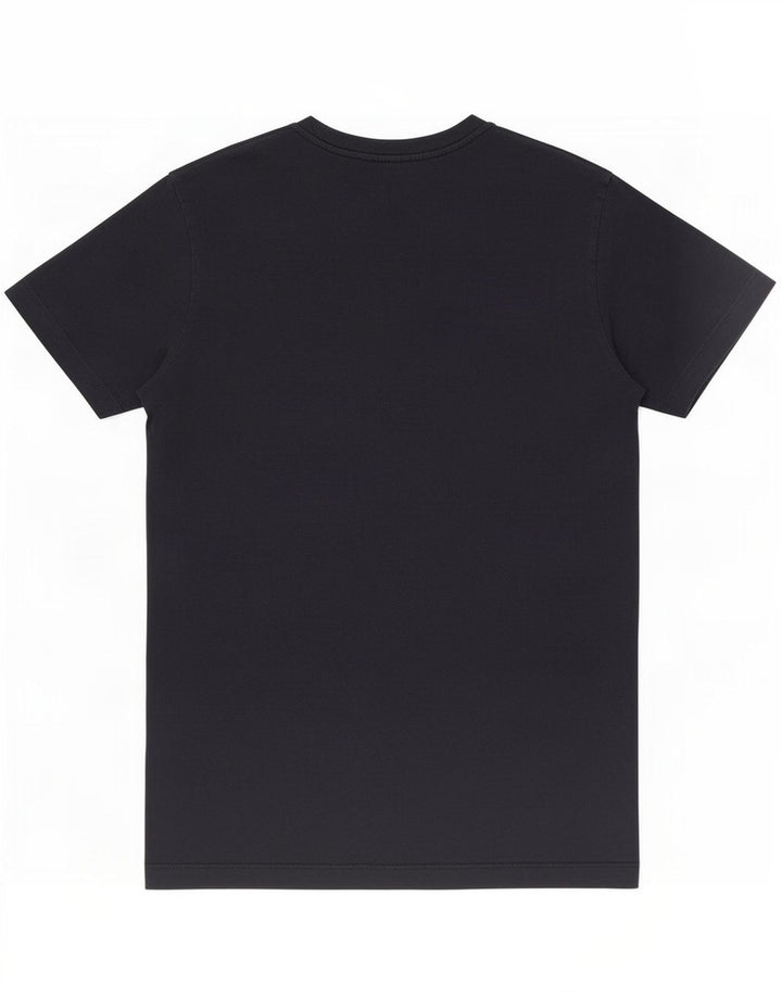 Diesel Herre grafisk T-shirt Top Stor marineblå bomuld