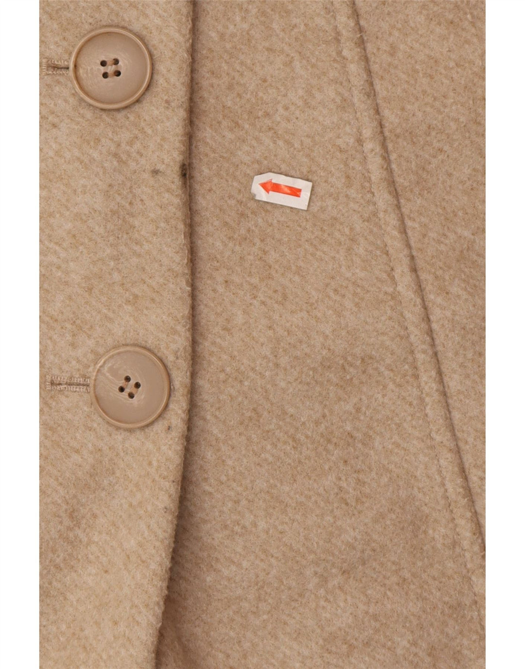 Oasis Dame Overfrakke UK 6 XS Beige Polyester