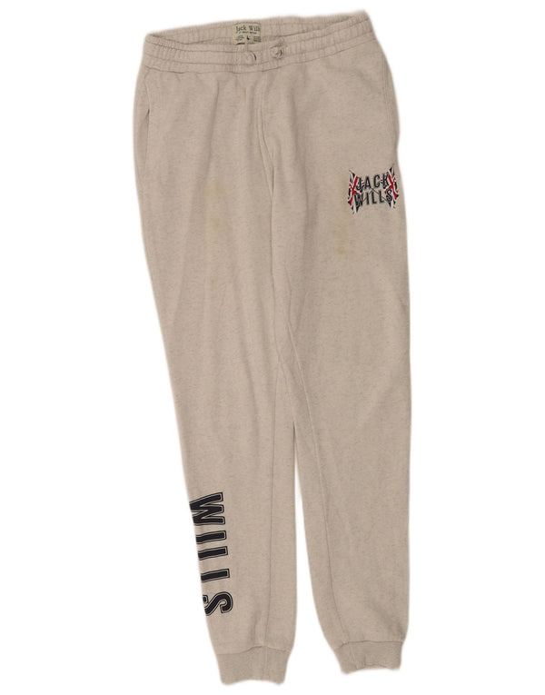 Jack Wills Drenge Grafisk træningsdragt Bukser Joggers 14-15 år Grå Bomuld