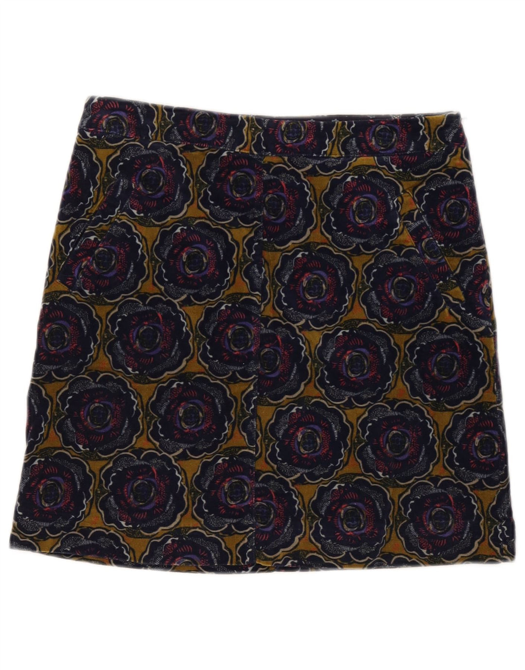 White Stuff Dame Mini-nederdel UK 8 Small W27 Navy Blue Floral