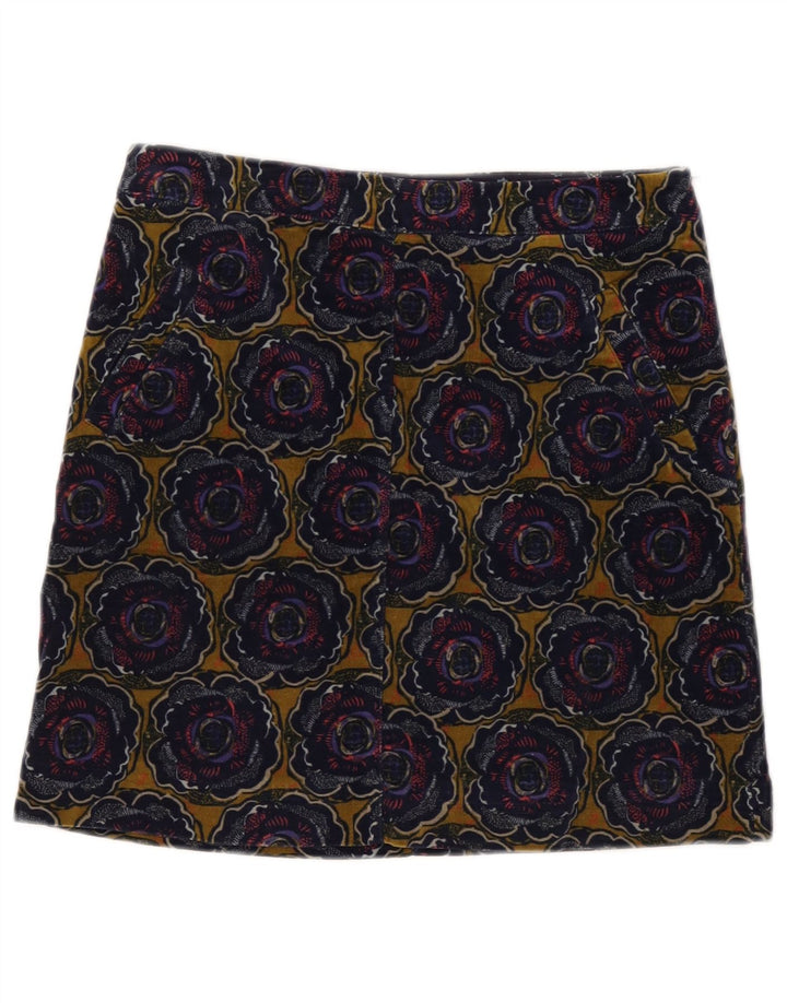White Stuff Dame Mini-nederdel UK 8 Small W27 Navy Blue Floral