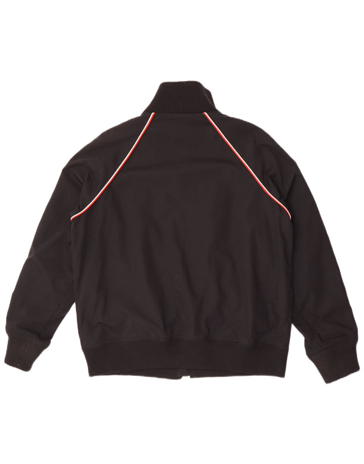 Jack & Jones Herre Grafisk Bomber Jacket UK 42 XL Sort Polyester