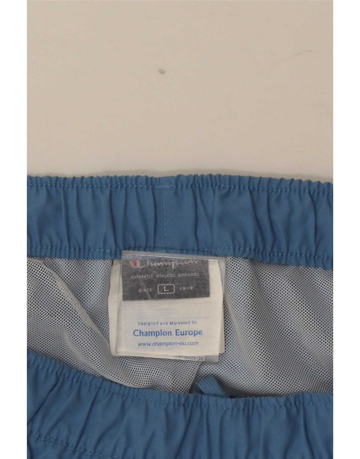 Champion Herre sportsshorts Large Blue Polyester