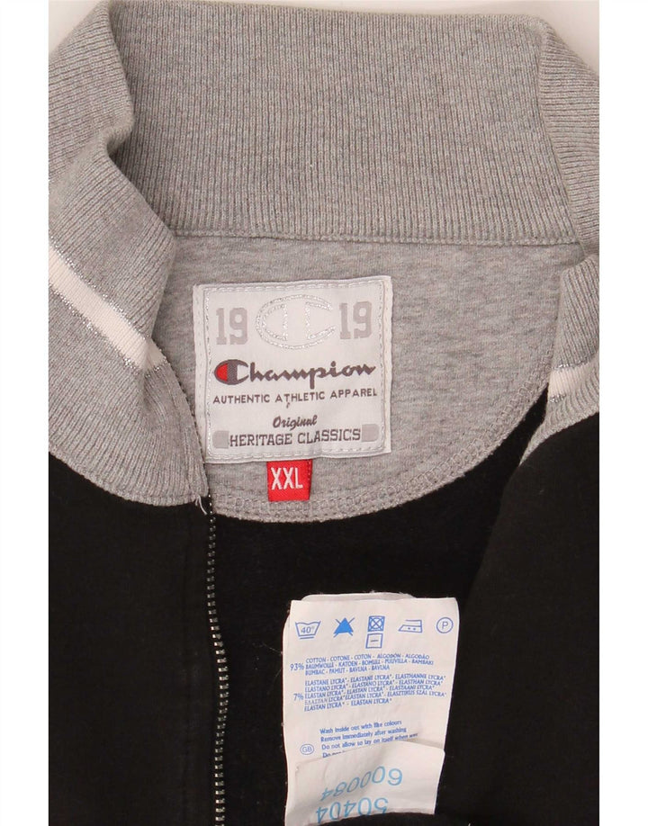 Champion Womens Heritage Classics Træningsdragt Topjakke UK 20 2XL Sort