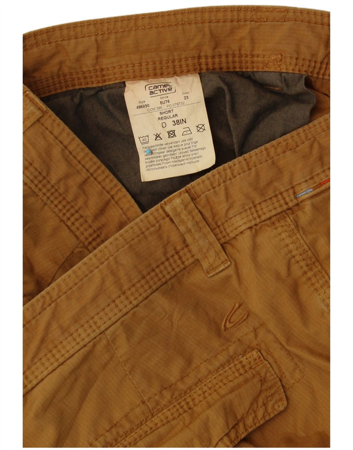 CAMEL ACTIVE Mens Cargo Shorts W38 XL Beige Cotton Vintage Camel Active and Second-Hand Camel Active from Messina Hembry 