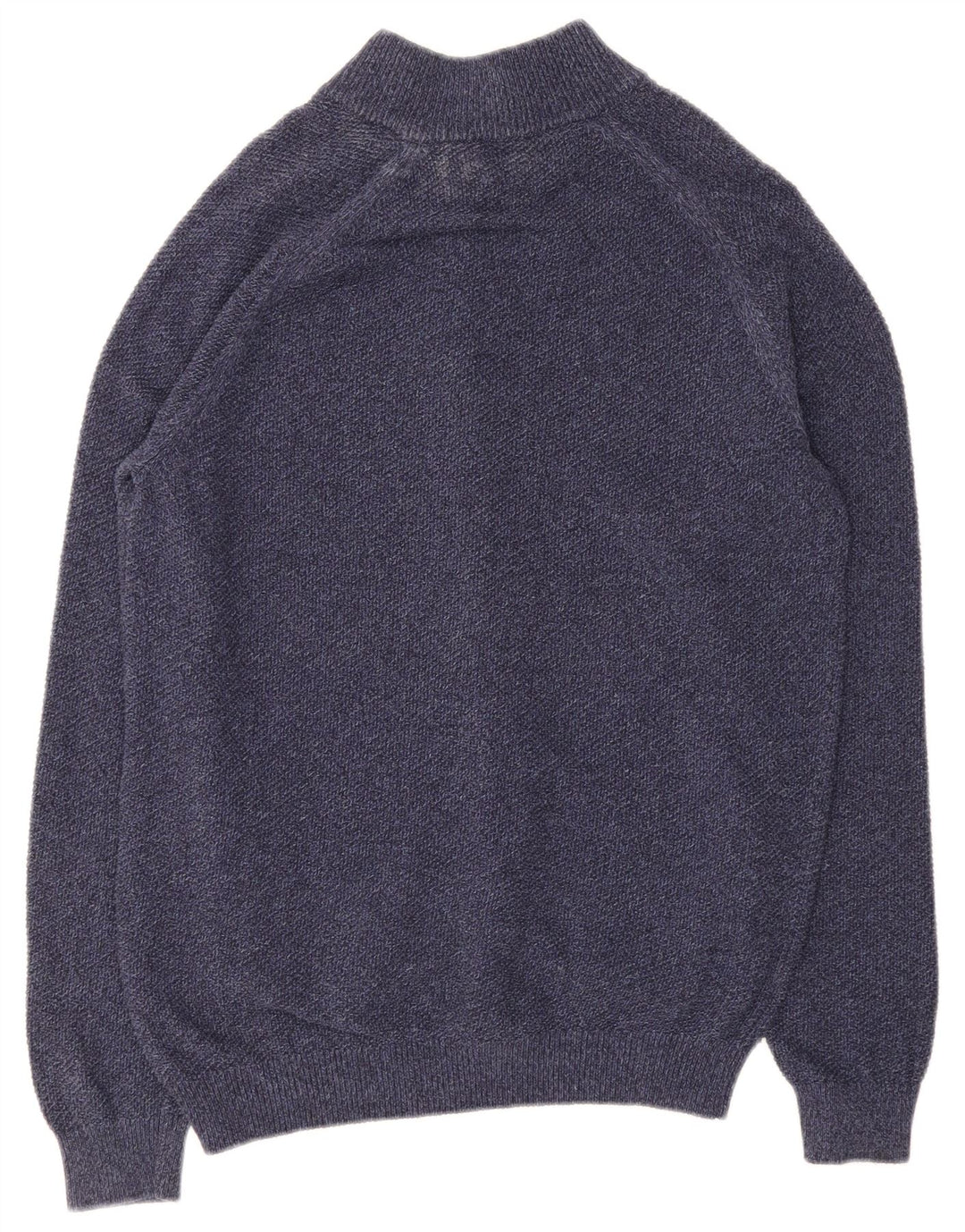 Massimo Dutti Herre Cardigan Sweater Stor Marineblå Bomuld