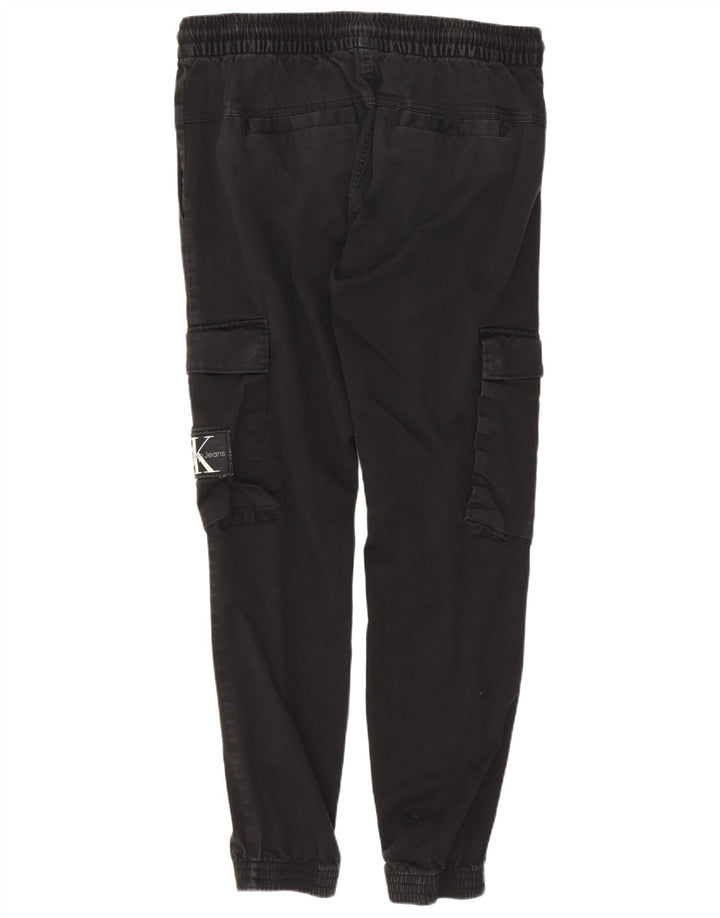 Calvin Klein Dame jogger Cargo Bukser Medium W30 L28 Sort Bomuld