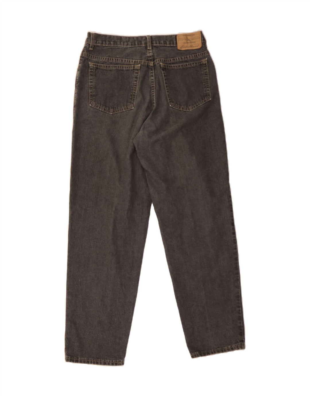 EDDIE BAUER Womens Tapered Jeans US 12 Large W32 L29 Grey Cotton Vintage Eddie Bauer and Second-Hand Eddie Bauer from Messina Hembry 